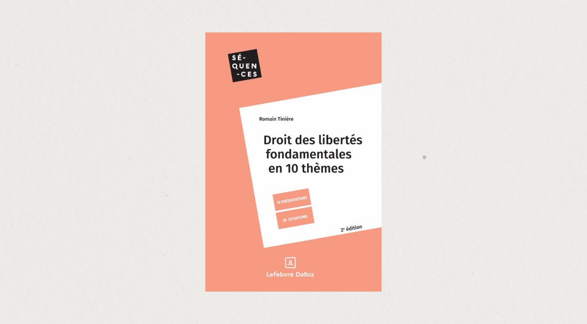 Illustration de l'article Droit des libertés fondamentales en 10 thèmes - 2e édition